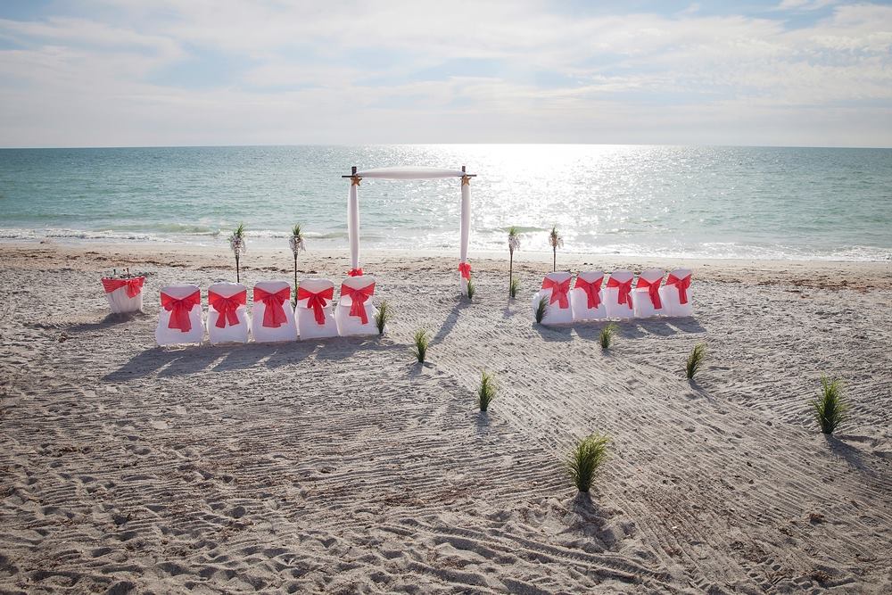 bellair beach wedding