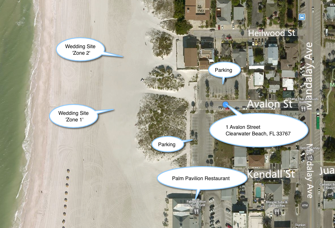 Clearwater Beach Aerial