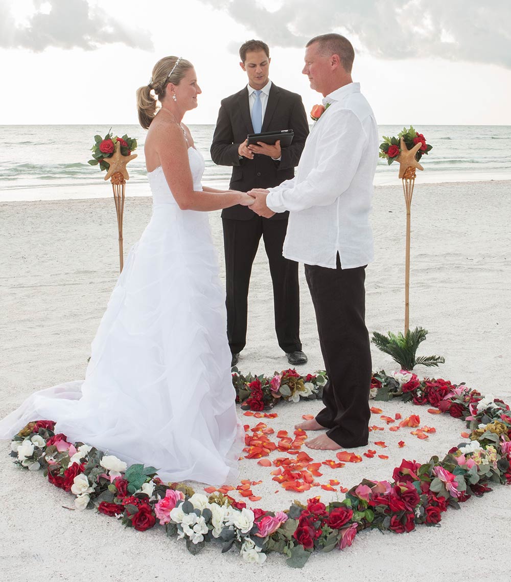 intimate beach wedding packages