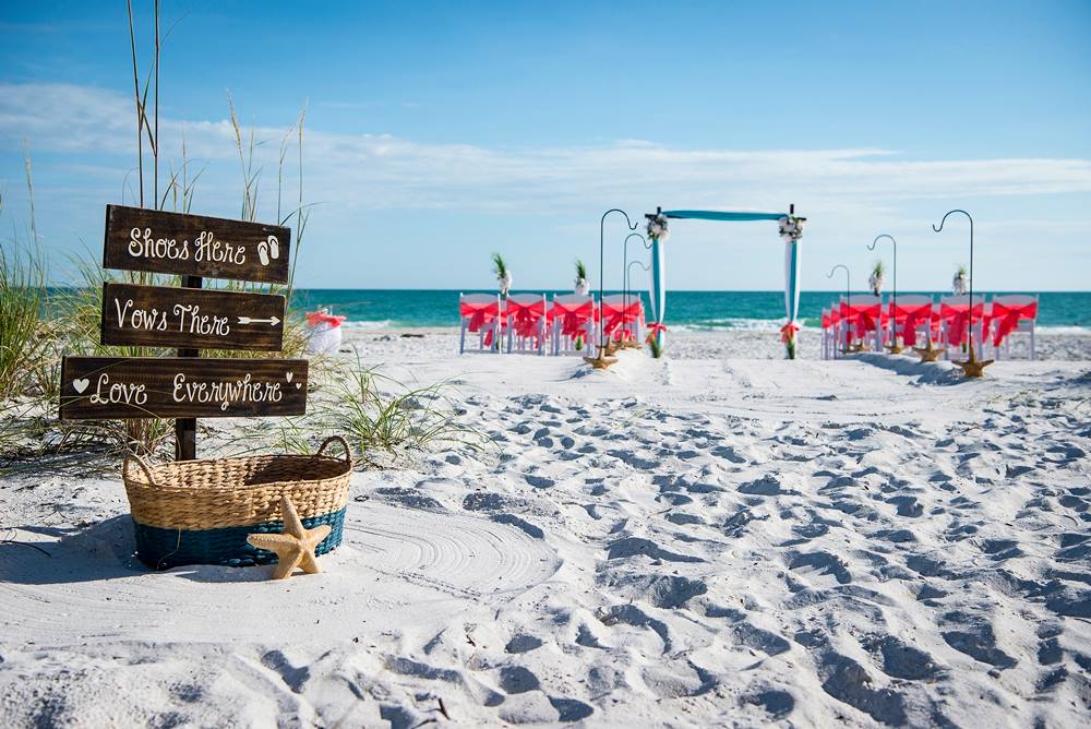 White Ave Florida Beach Weddings Destination Weddings