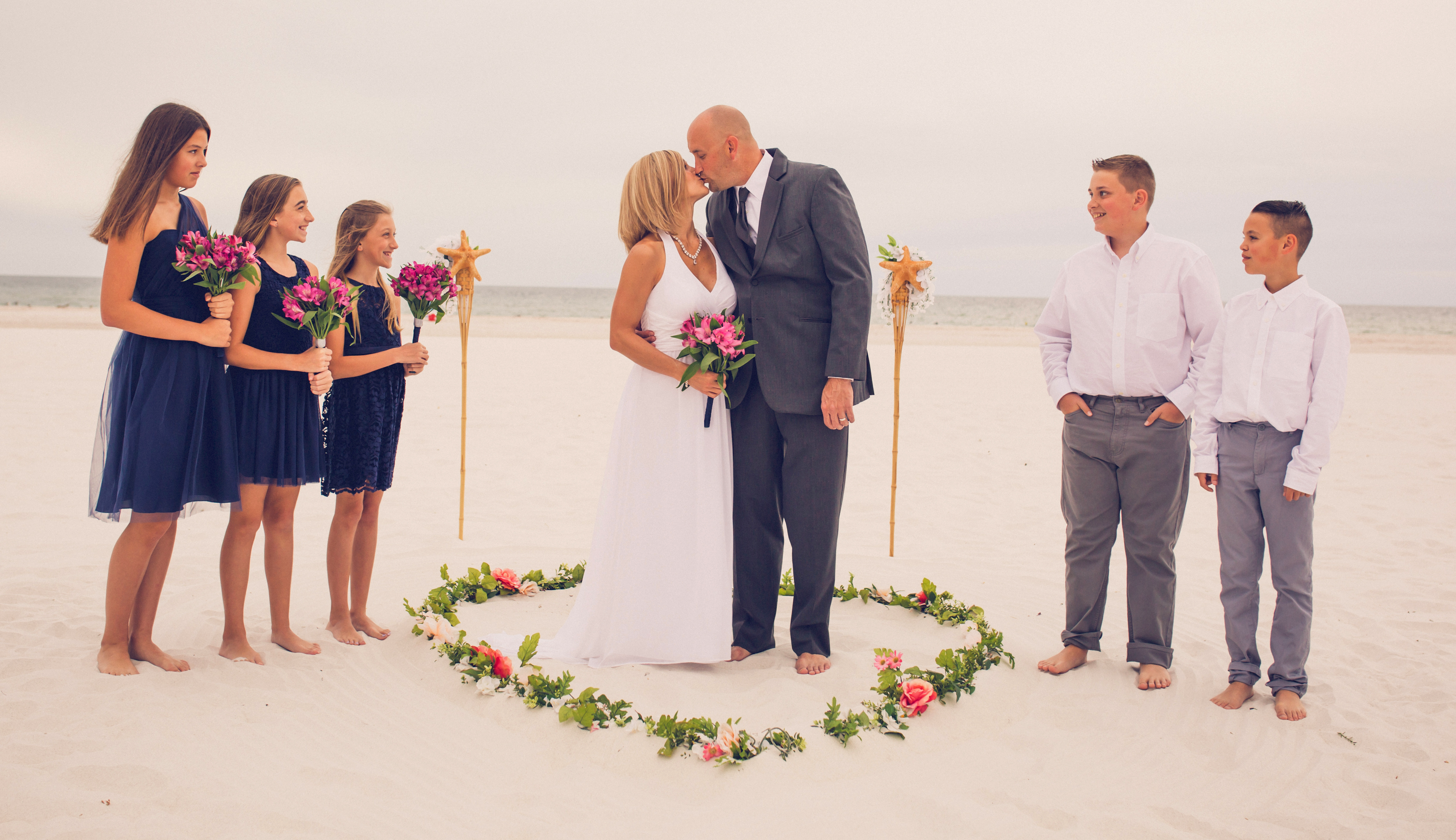 Intimate Barefoot Beach Wedding Package St. Pete
