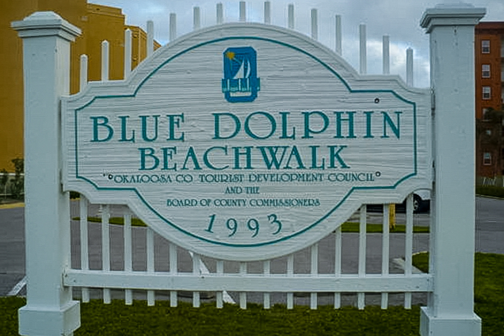 Blue Dolphin Beach Wedding