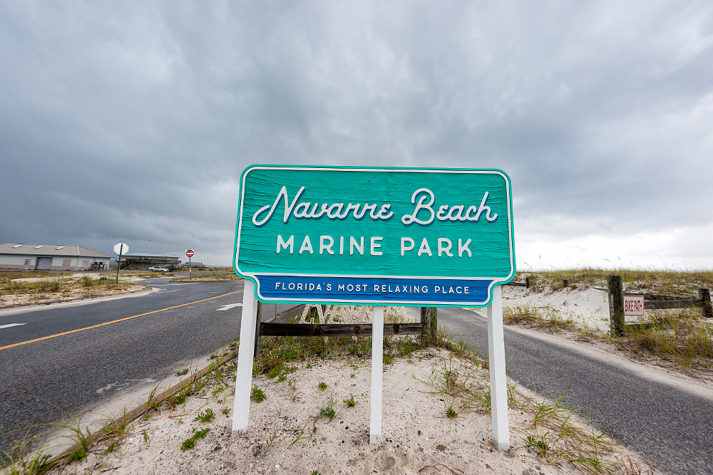 Navarre Beach Marne Park Wedding location