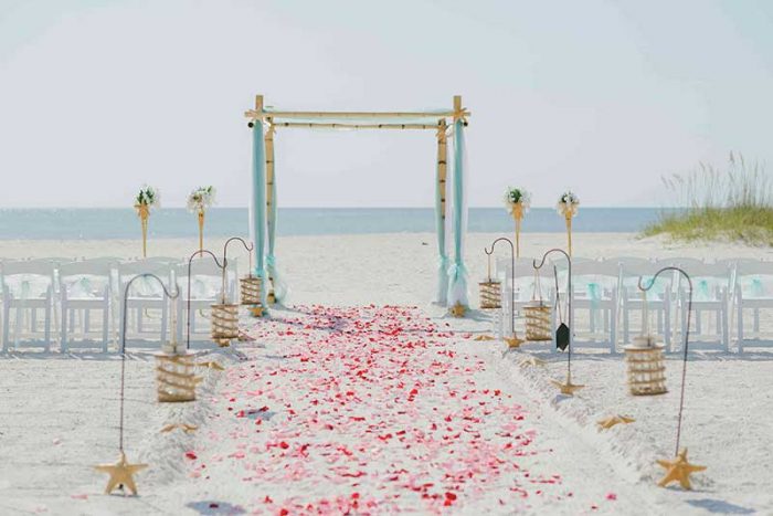 Clearwater Beach wedding