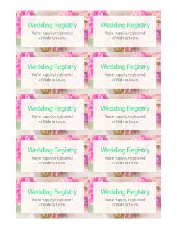 Walmart Wedding Registry Pdf Florida Beach Weddings