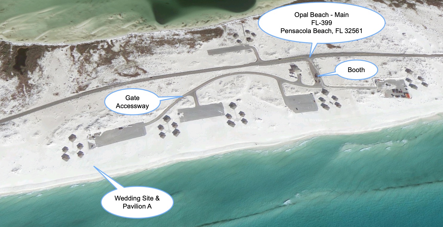 Opal Beach Florida Facilities and Pavilions