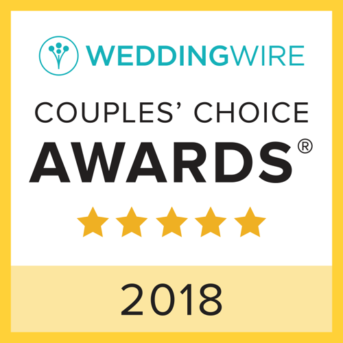2018 WeddingWire Couples' Choice Award