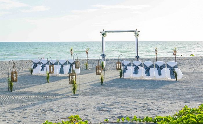 siesta key beach wedding